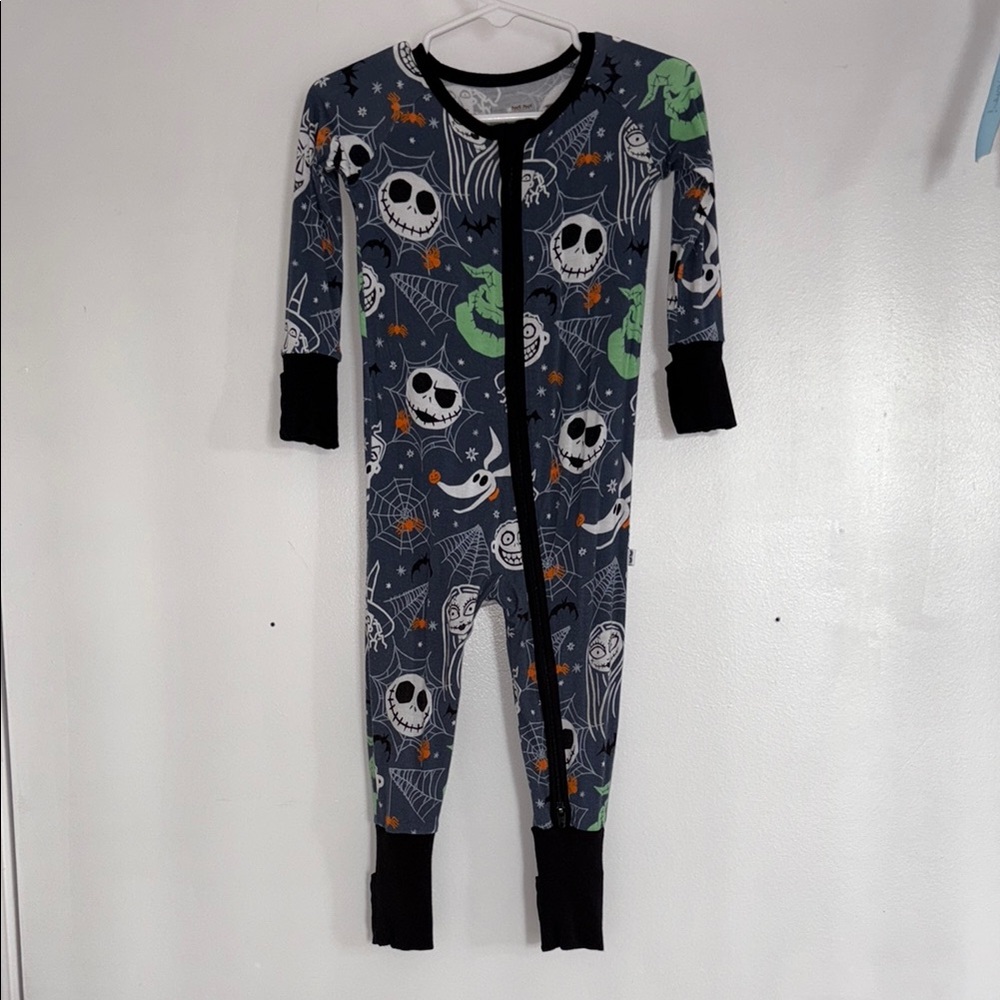 Little Sleepies Nightmare Before Christmas Zippy Size 6-12 mo VGUC